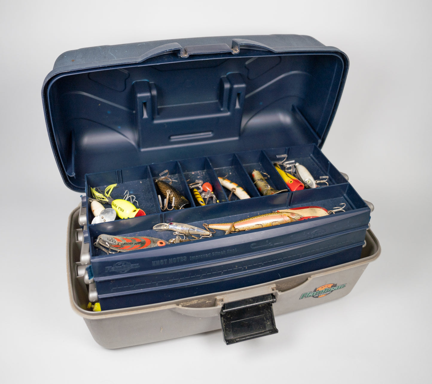 Flambeau Outdoors Tackle Box (full of lures) Lot #53