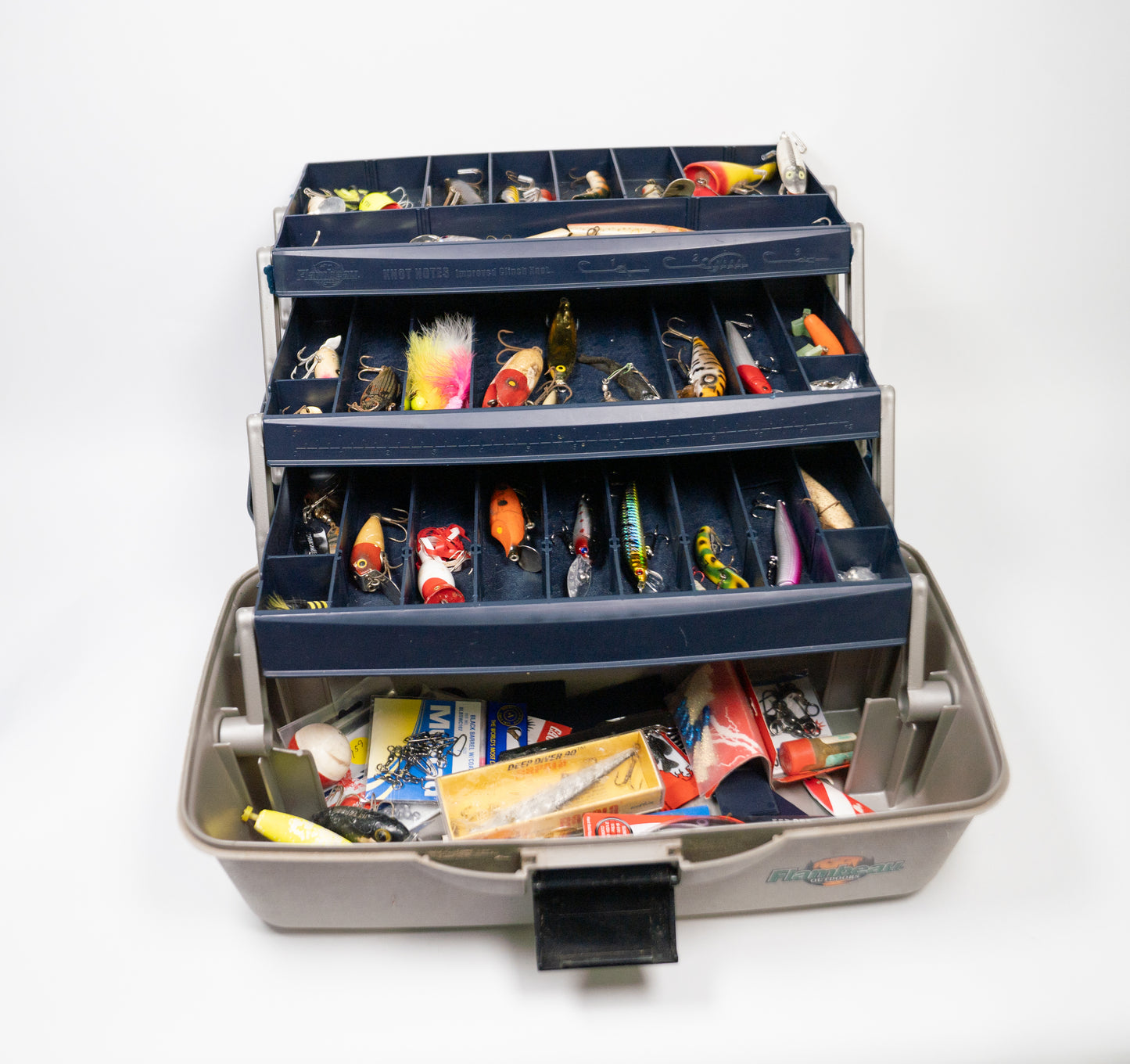 Flambeau Outdoors Tackle Box (full of lures) Lot #53