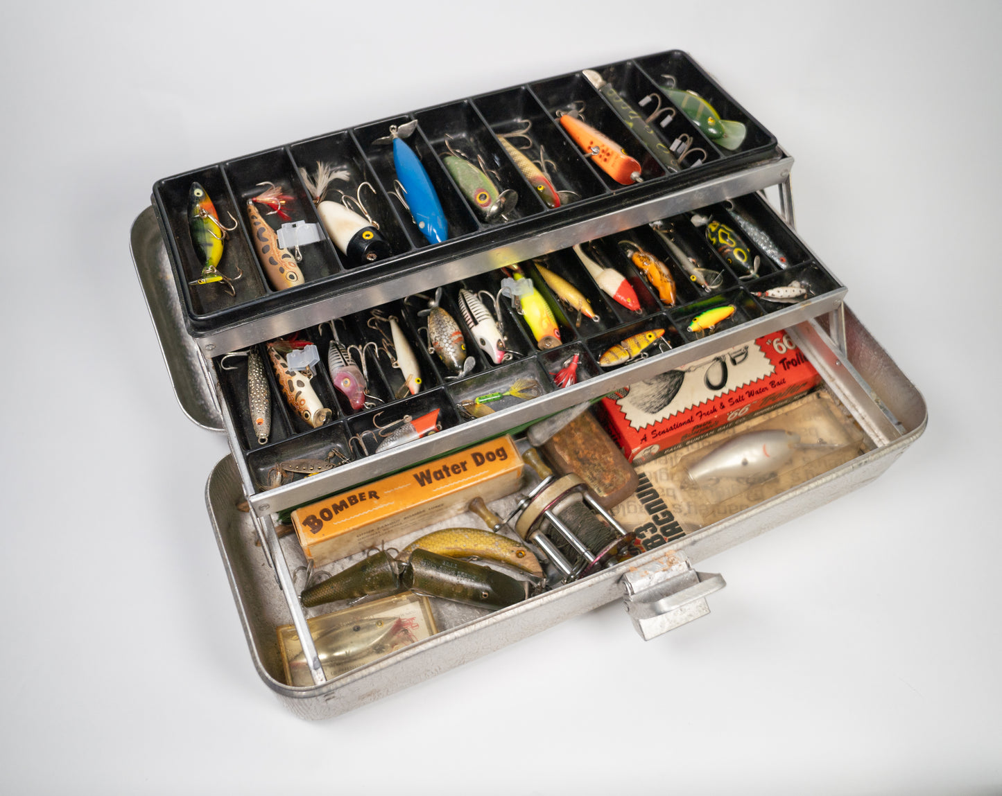 UMCO Model 52 Tackle Box (full of lures) Lot #54