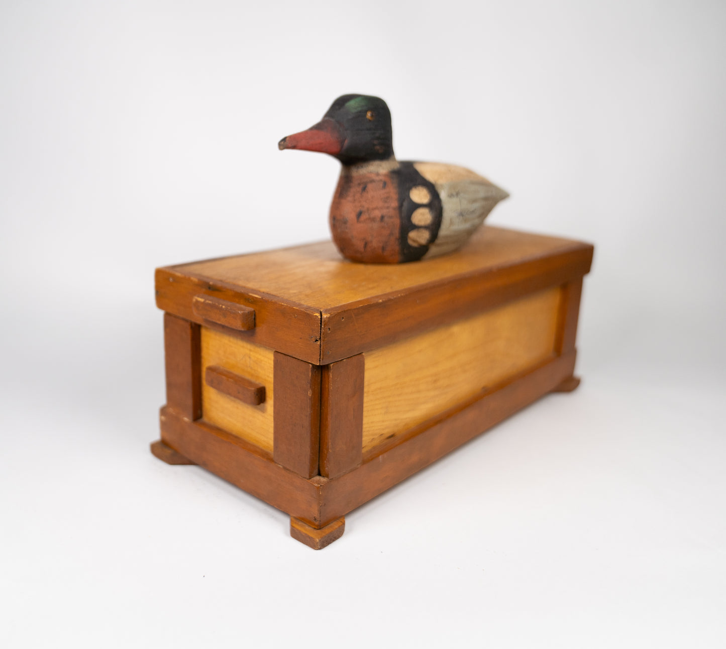 Vintage Wood Duck Call Box Lot #65 - SOLD