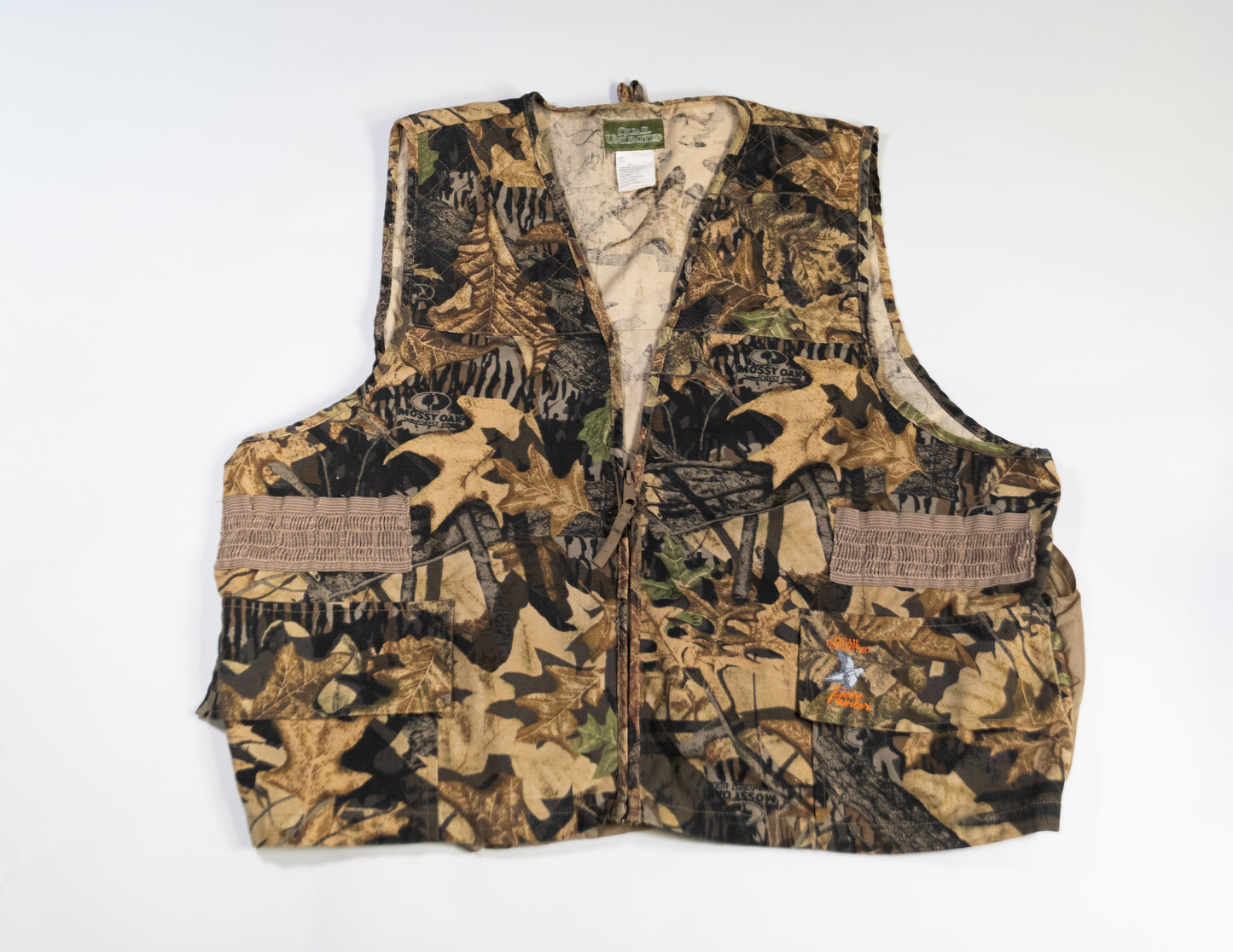 Vintage Quail Unlimited "Dove Hunter" Camo Game Vest. Lot #95