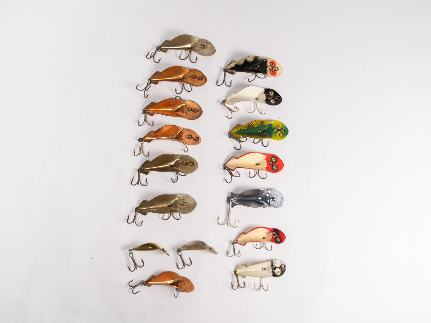 Vintage Buck Perry Spoon Plug Lures - Lot #121