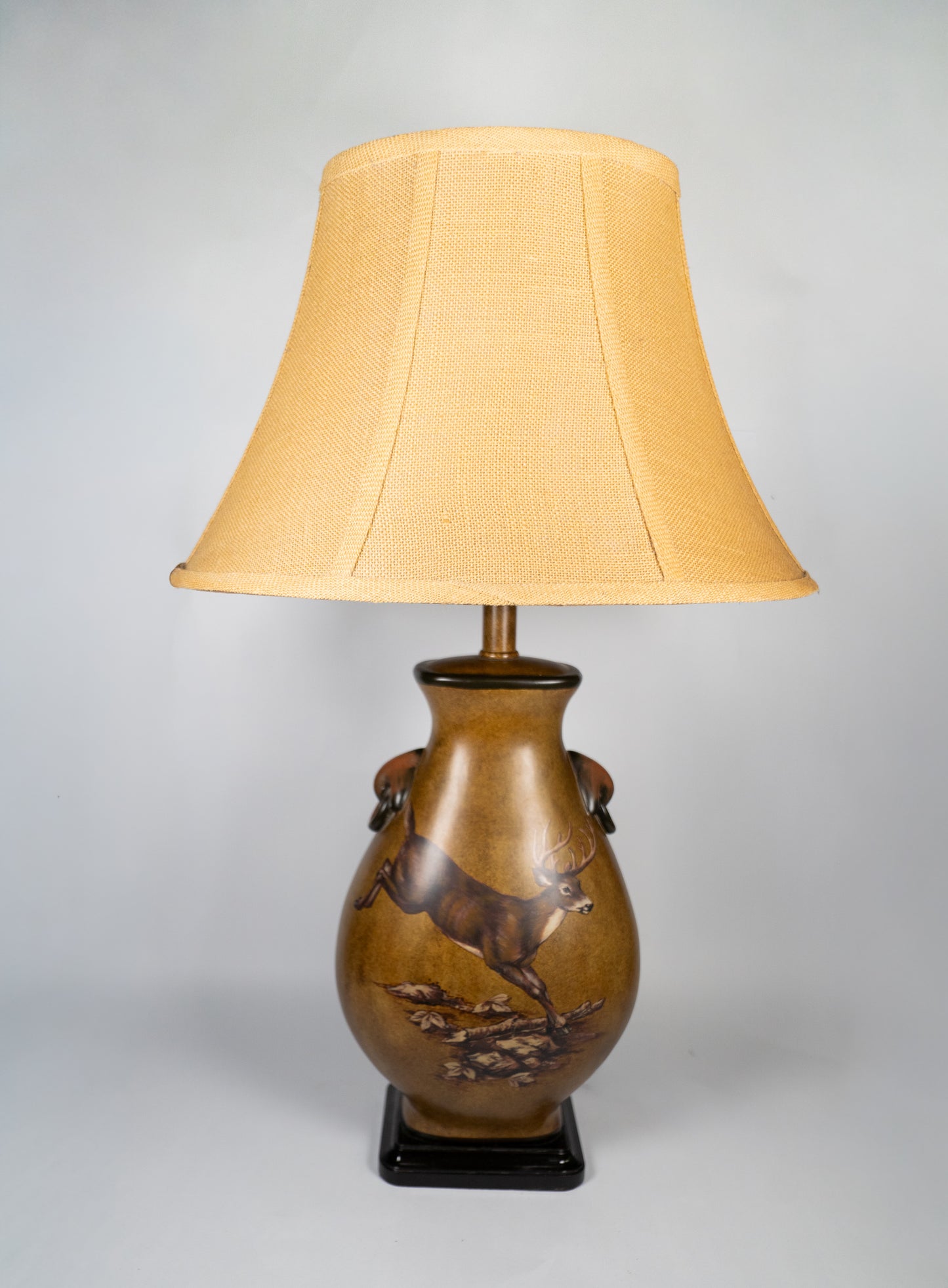 Vintage Buck Lamp Set (2) Lot #115 - SOLD