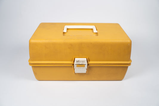 Vintage Adventurer Model 1299-7 Tackle Box (full of lures) Lot #51
