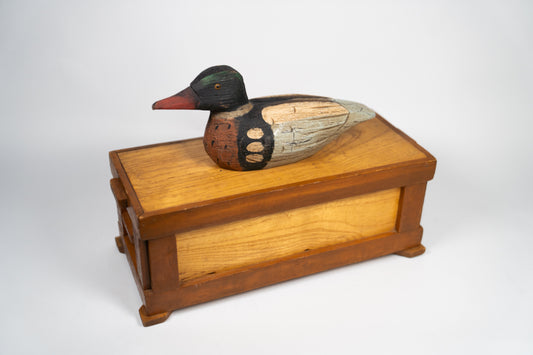 Vintage Wood Duck Call Box Lot #65 - SOLD