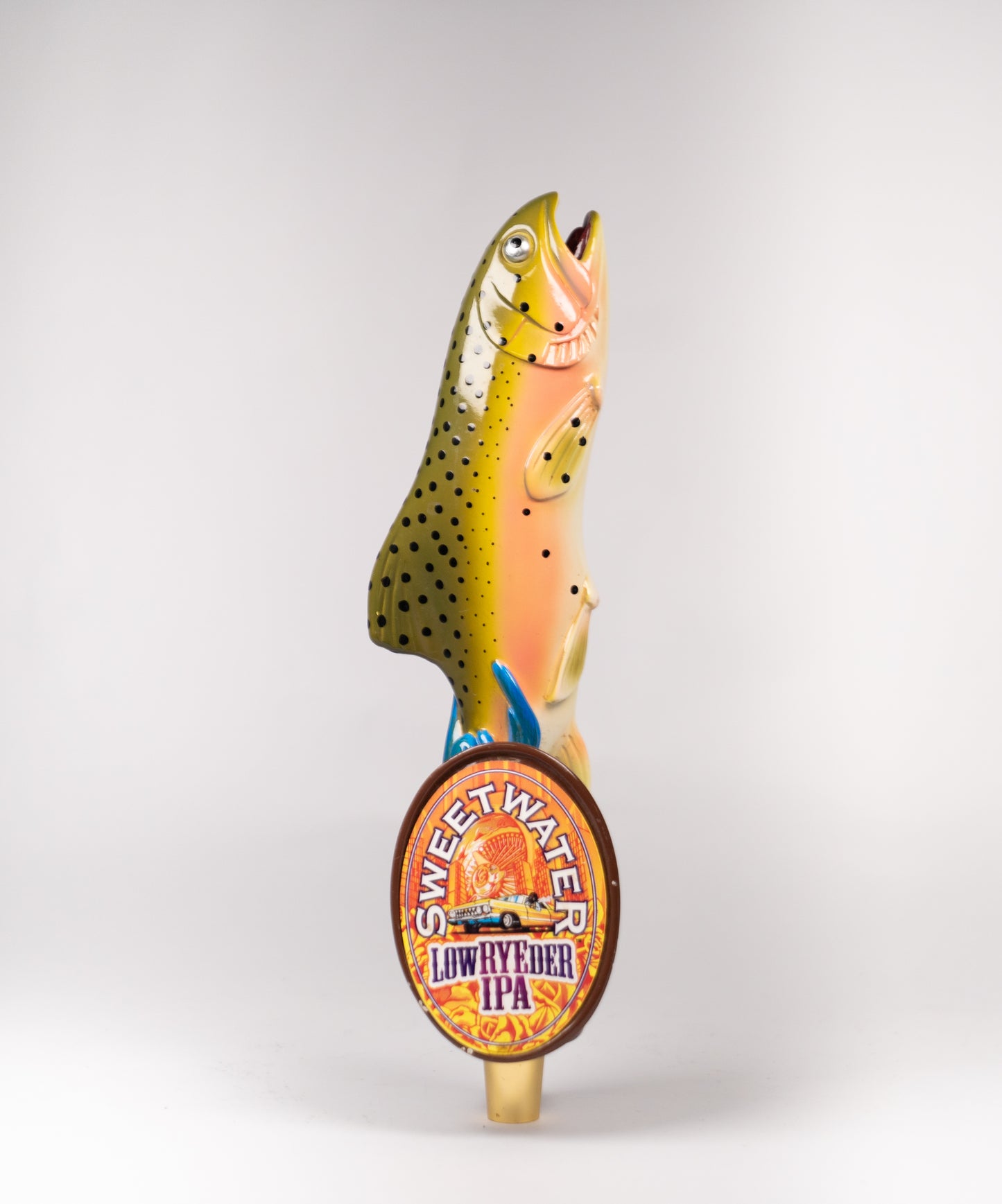 Sweetwater Trout Tap and Glass Combo. Lot #83