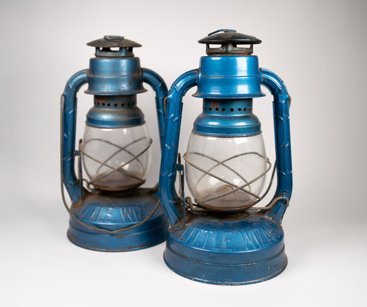 Two Vintage Dietz Oil Lamps. Lot #78