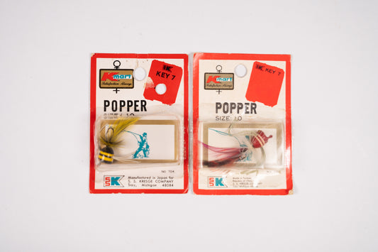 Vintage K-Mart Popper Lures (2). Lot #88