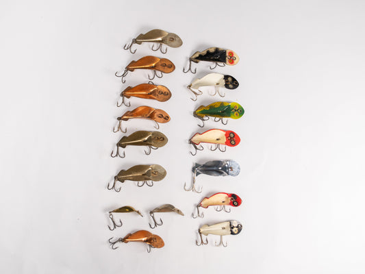 Vintage Buck Perry Spoon Plug Lures - Lot #121
