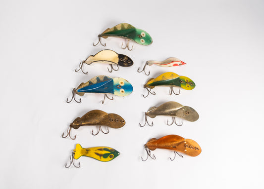 Vintage Buck Perry & Marathon Dippy Darter Lures - Lot #120