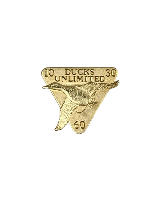 Ducks Unlimited 10-30-60 Gold Triangle