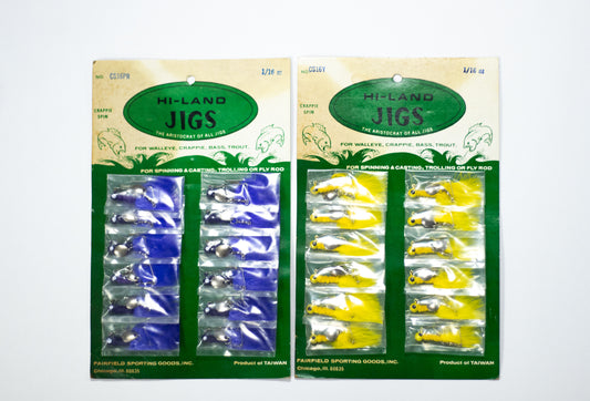 Hi-Land Jig Display Cards with Jigs Lot #102