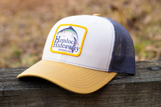 Rainbow Trout 112 Trucker Hat (2 colors available)